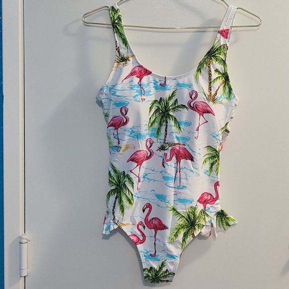 NWT Flamingo one piece bathing suit - Picture 4 of 16